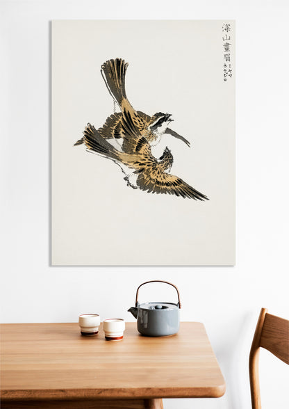 Obraz  Bunting, Kashu Japoński Vintage do Salonu