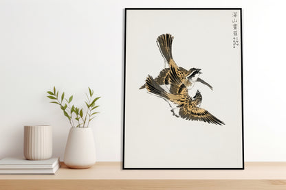Plakat  Bunting, Kashu Japoński Vintage do Salonu