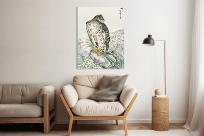 Obraz  Golden Eagle, Kashu Japoński Vintage do Salonu