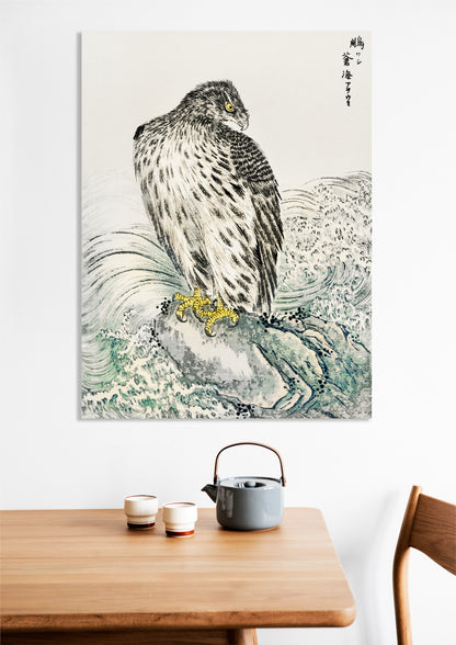 Obraz  Golden Eagle, Kashu Japoński Vintage do Salonu
