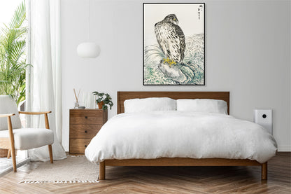 Plakat  Golden Eagle, Kashu Japoński Vintage do Salonu