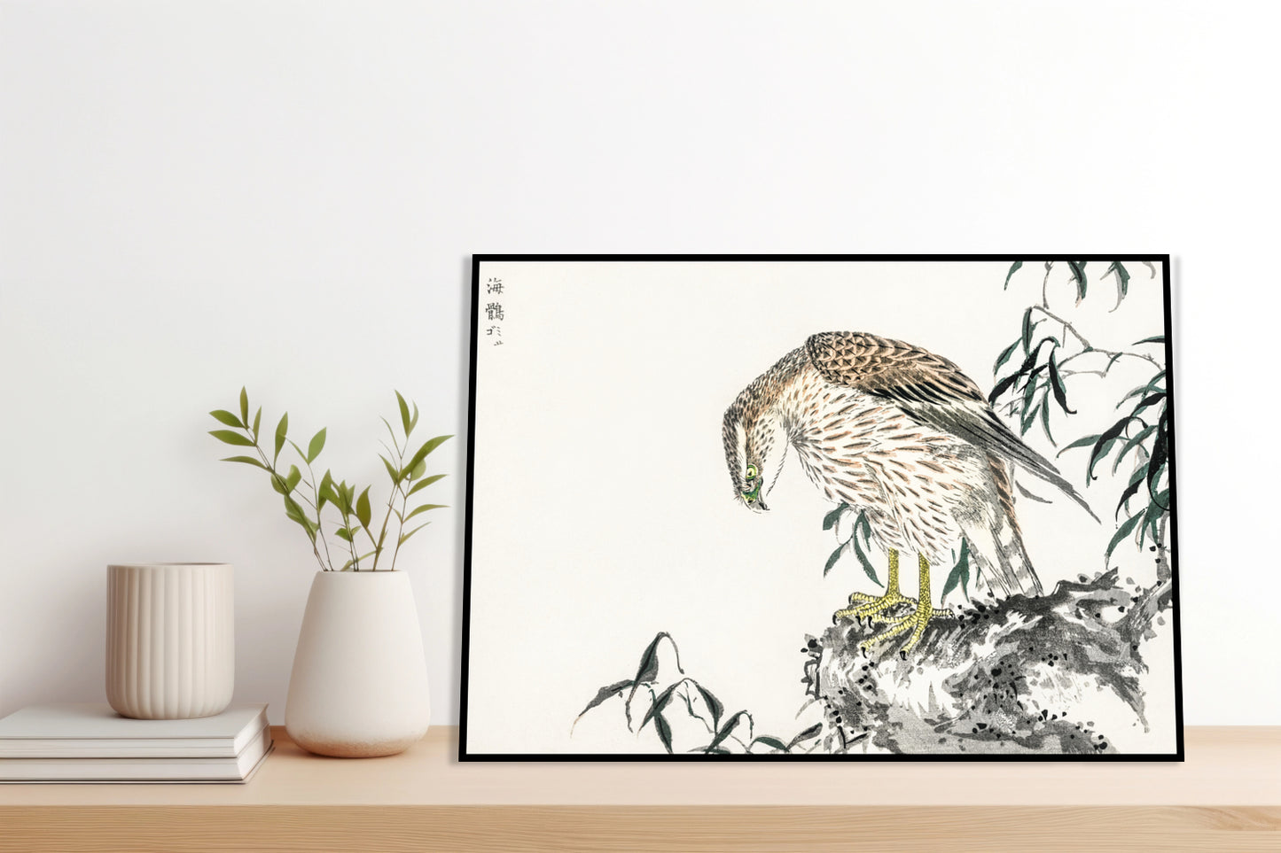 Plakat  Osprey, Kashu Japoński Vintage do Salonu