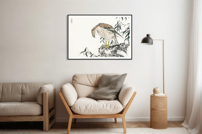 Plakat  Osprey, Kashu Japoński Vintage do Salonu