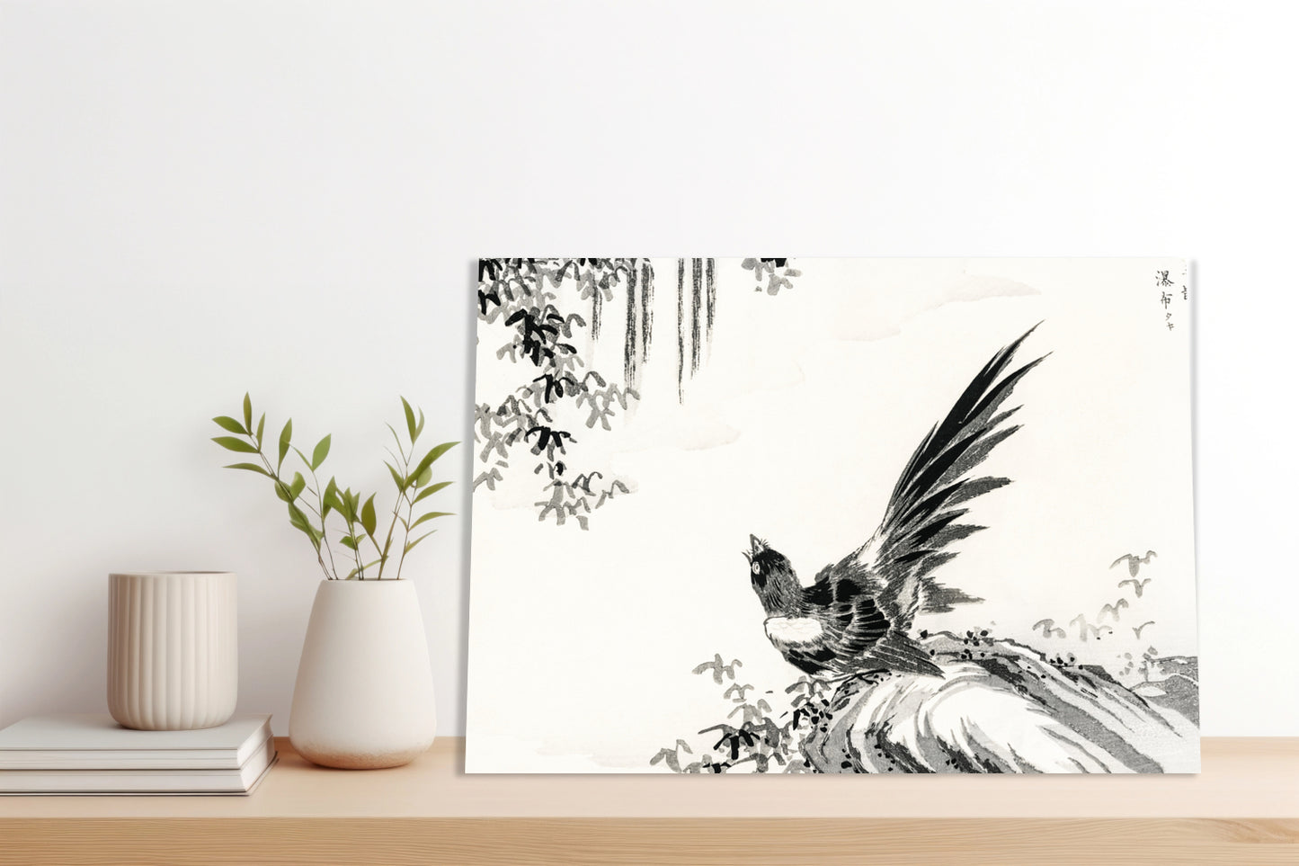Obraz  Magpie, Kashu Japoński Vintage do Salonu