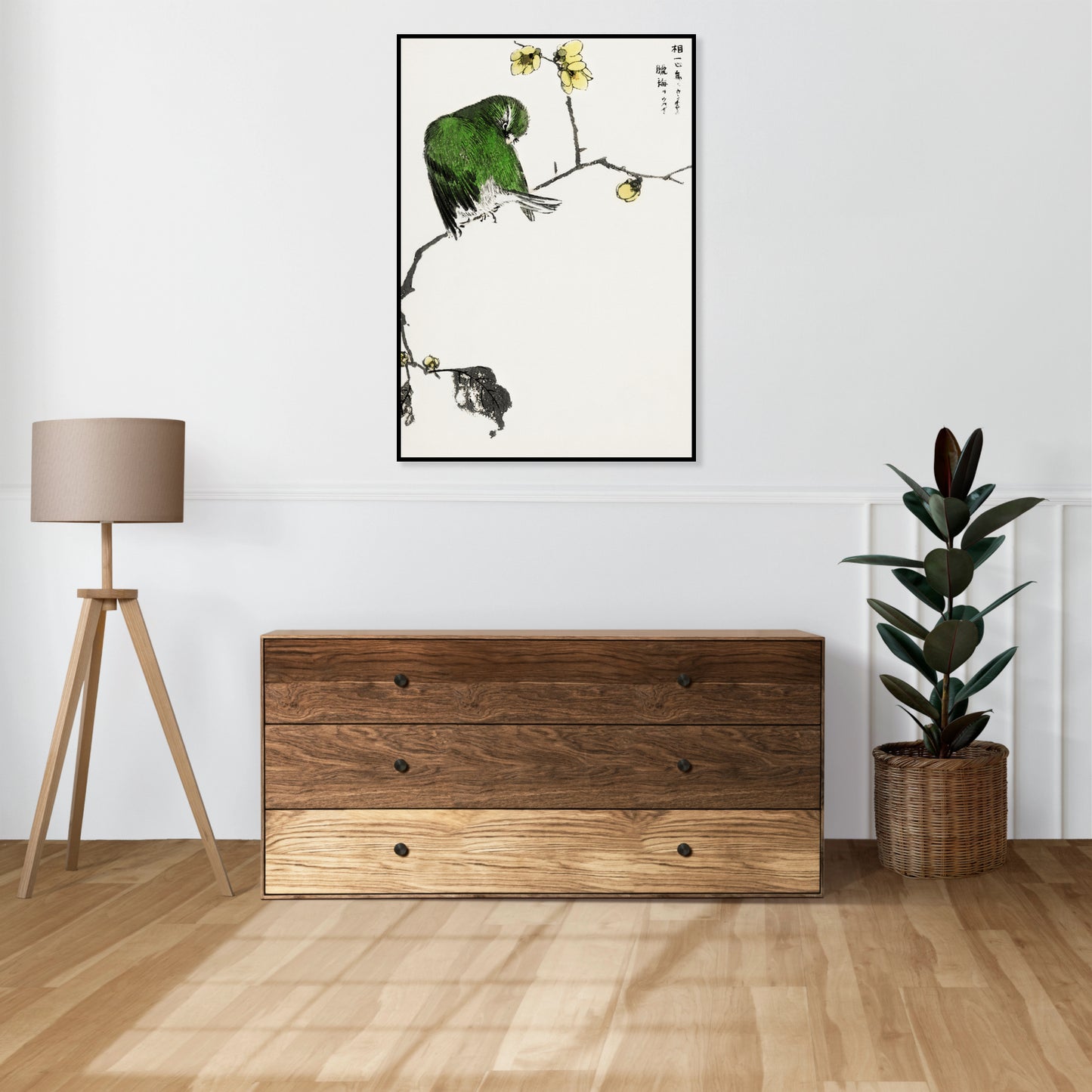 Plakat  Fairy Pitta, Kashu Japoński Vintage do Salonu