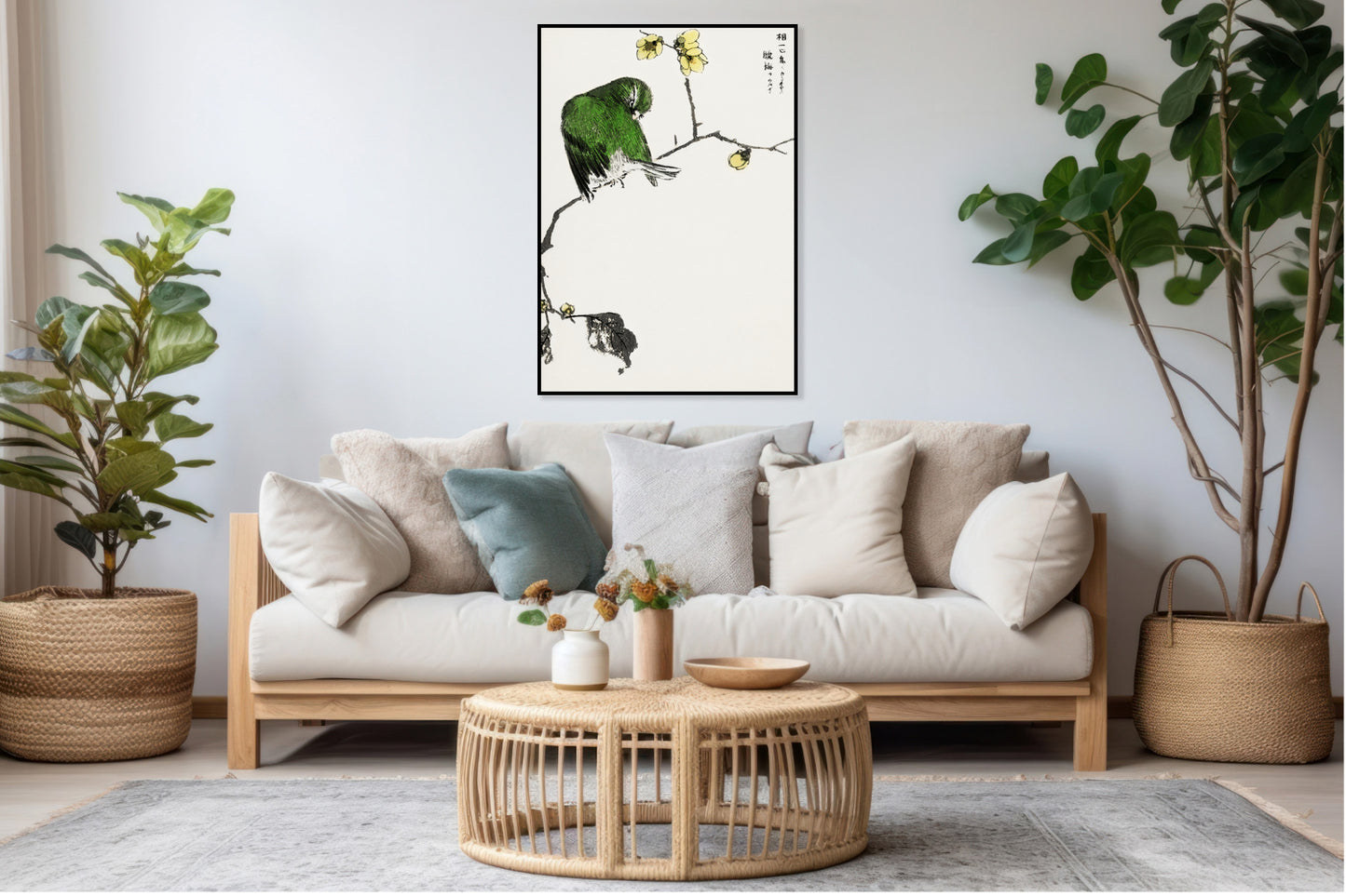 Plakat  Fairy Pitta, Kashu Japoński Vintage do Salonu