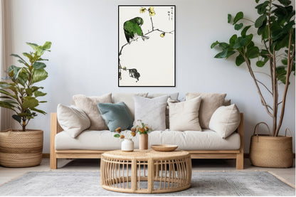 Plakat  Fairy Pitta, Kashu Japoński Vintage do Salonu