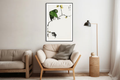 Plakat  Fairy Pitta, Kashu Japoński Vintage do Salonu