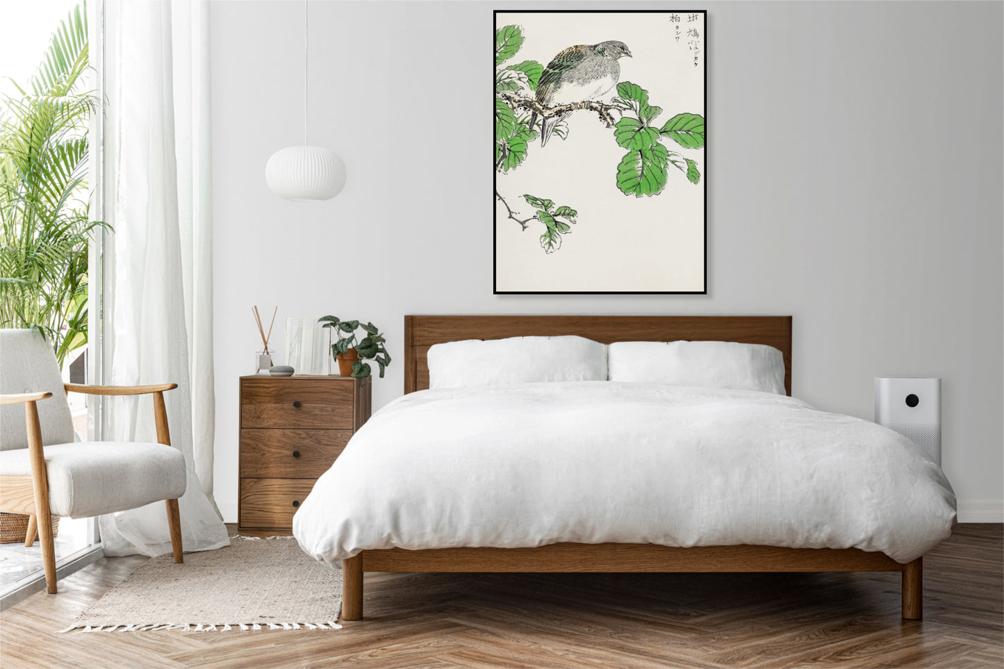 Plakat  Barbary Dove, Kashu Japoński Vintage