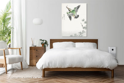 Obraz  Common Kingfisher, Kashu Japoński Vintage