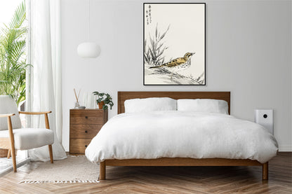 Plakat  Tree-Pipit, Kashu Japoński Vintage do Salonu