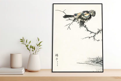 Plakat  Brambling, Kashu Japoński Vintage do Salonu