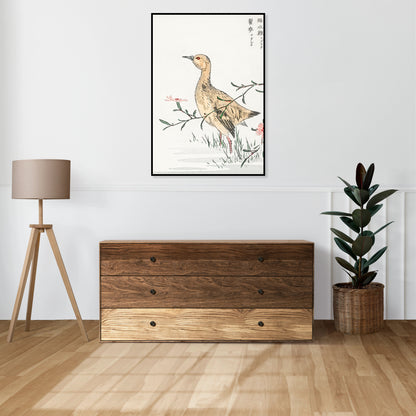 Plakat  Redshank, Kashu Japoński Vintage do Salonu