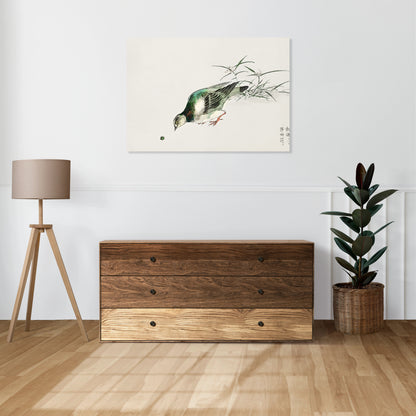 Obraz  Turtle Dove, Kashu Japoński Vintage do Salonu