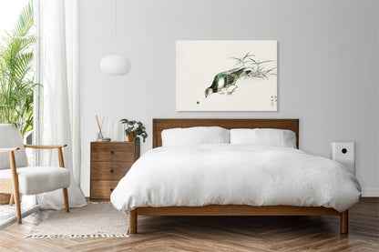 Obraz  Turtle Dove, Kashu Japoński Vintage do Salonu