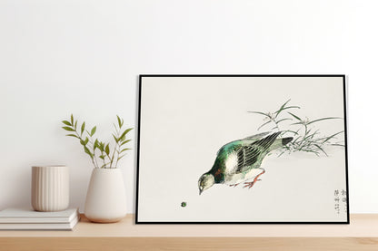 Plakat  Turtle Dove, Kashu Japoński Vintage do Salonu