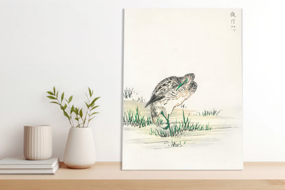 Obraz   Little Bittern, Kashu Japoński Vintage do Salonu