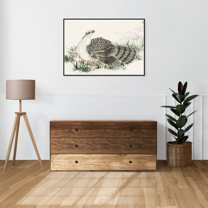 Plakat   Hawk-Eagle, Kashu Japoński Vintage do Salonu