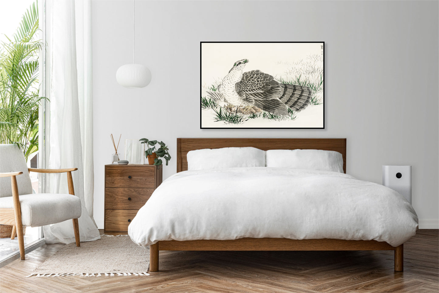Plakat   Hawk-Eagle, Kashu Japoński Vintage do Salonu