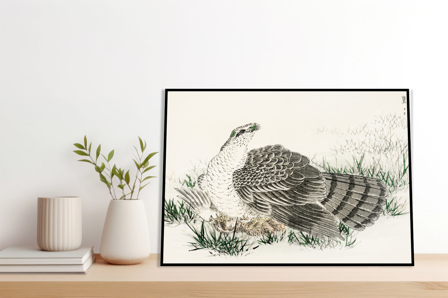 Plakat   Hawk-Eagle, Kashu Japoński Vintage do Salonu