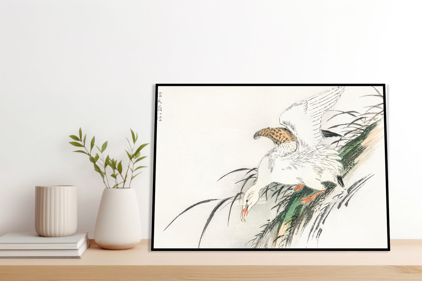 Plakat  Albatross, Kashu Japoński Vintage do Salonu