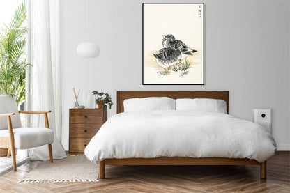 Plakat  Black Brant, Kashu Japoński Vintage do Salonu