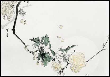 Plakat  Cherry Blossom,  Bijutsu Sekai Japoński Vintage