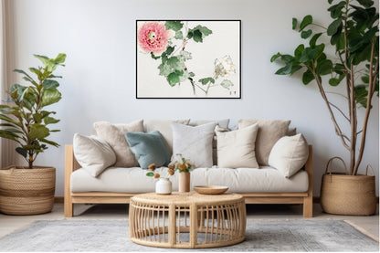 Plakat  Tree Peony, Bijutsu Sekai Japoński Vintage do Salonu