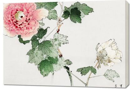 Obraz  Tree Peony, Bijutsu Sekai Japoński Vintage do Salonu