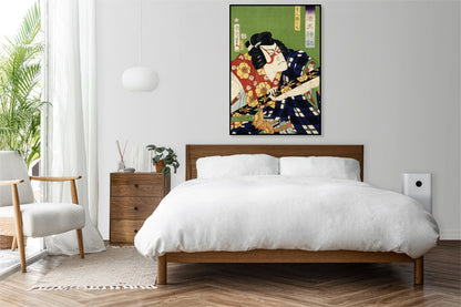 Plakat  Aktor 2, Kunichika Japoński Vintage do Salonu