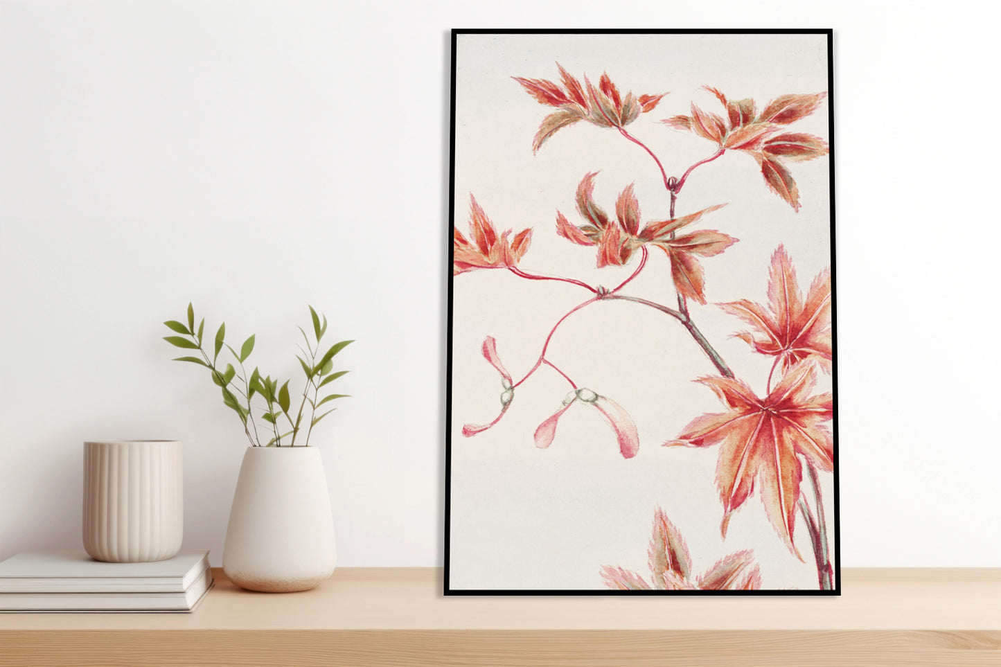 Plakat  Branch of Momiji, Morikaga Japoński Vintage