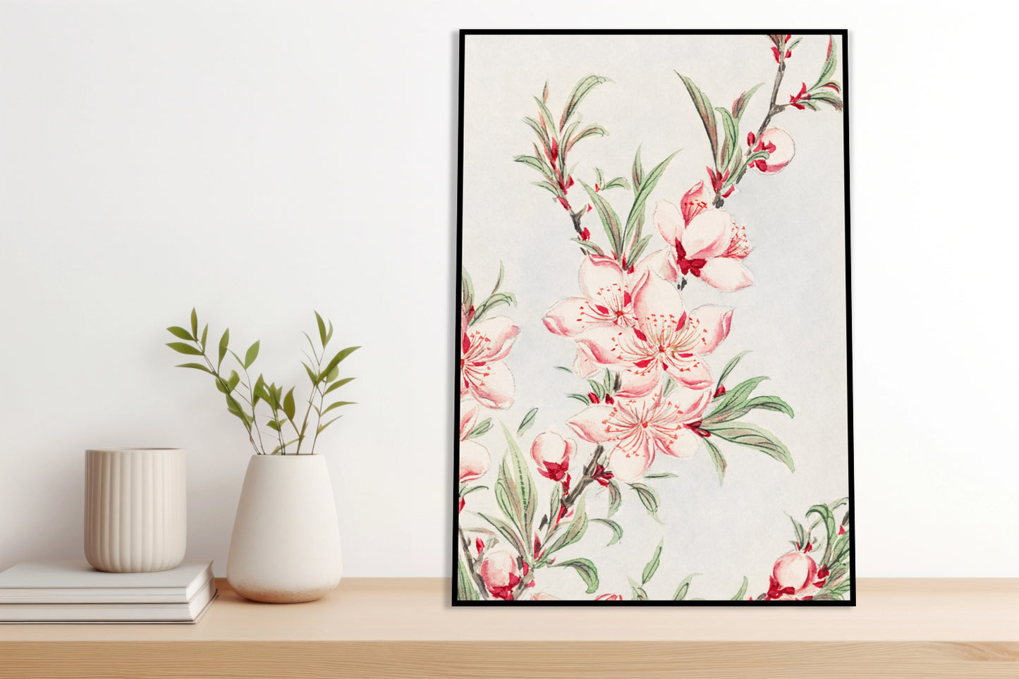 Plakat  Peach Tree, Morikaga Japoński Vintage