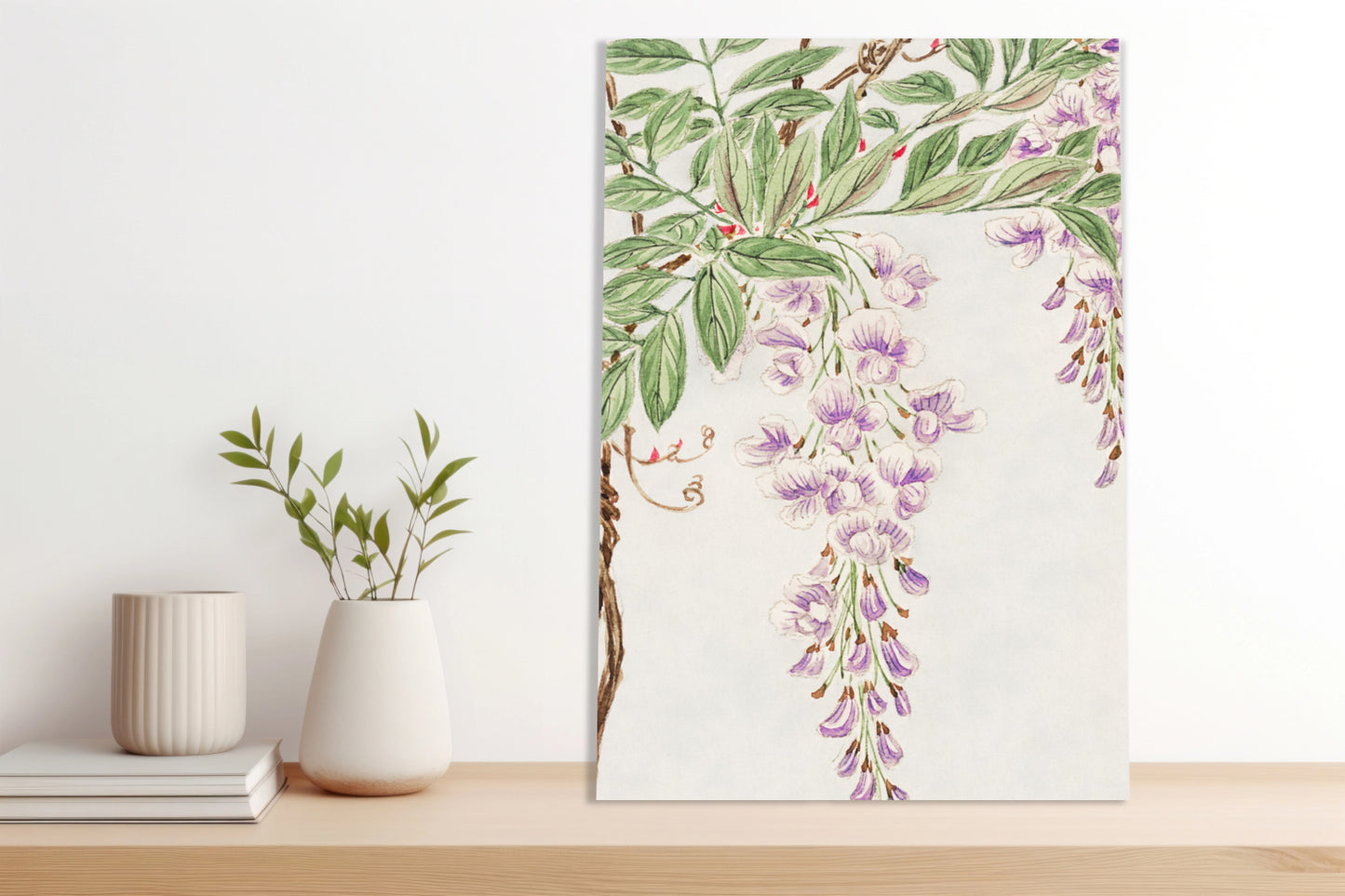 Obraz  Wisteria Vine, Morikaga Japoński Vintage do Salonu