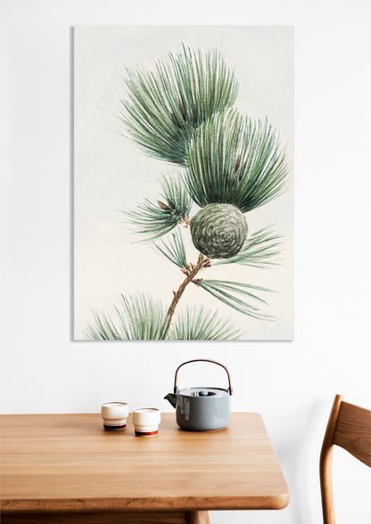 Obraz  Gayo Matsu Pine, Morikaga Japoński Vintage