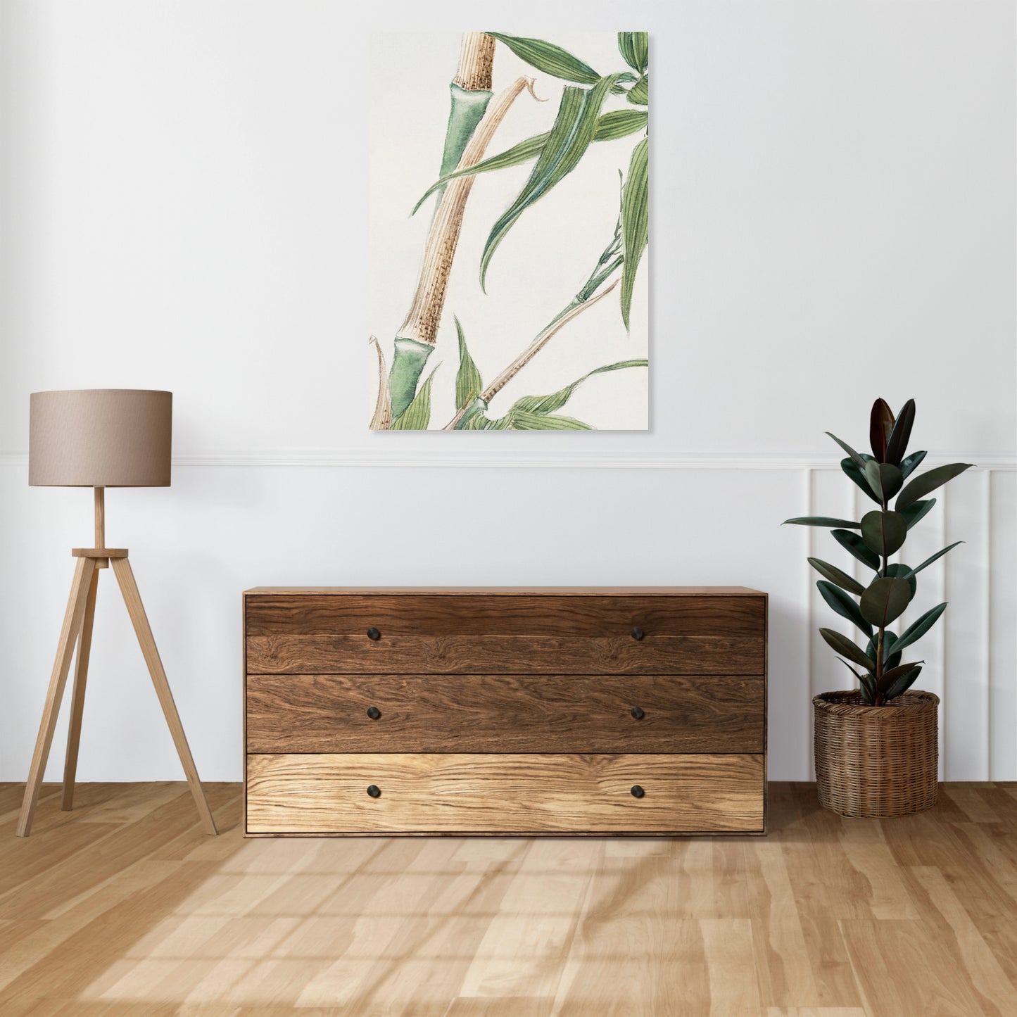 Obraz  Bamboo, Morikaga Japoński Vintage do Salonu