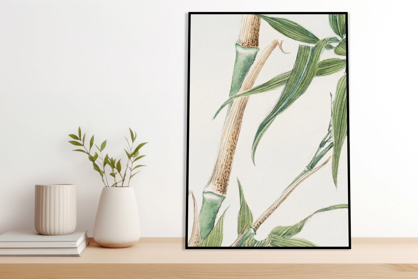 Plakat  Bamboo, Morikaga Japoński Vintage do Salonu