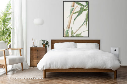 Plakat  Bamboo, Morikaga Japoński Vintage do Salonu
