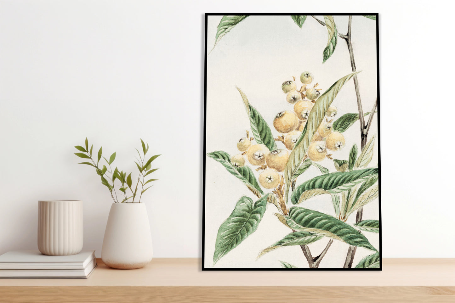 Plakat  Biwa Loquat, Morikaga Japoński Vintage do Salonu