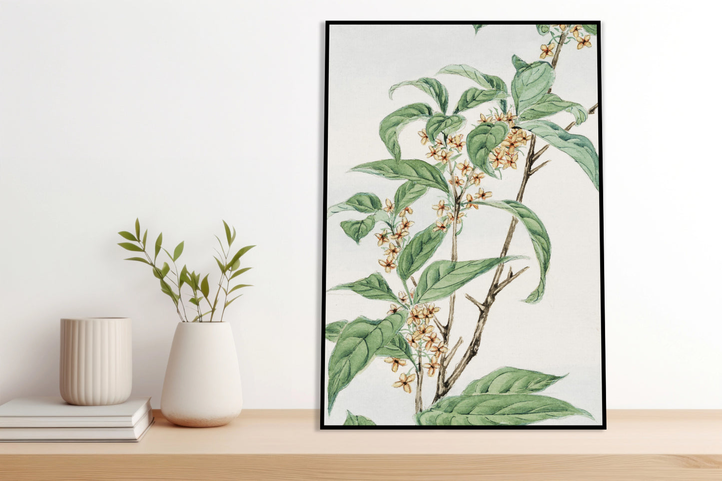 Plakat  Stem, Morikaga Japoński Vintage do Salonu