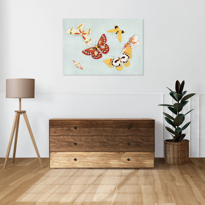 Obraz  Butterfly, Sekka Japoński Vintage do Salonu