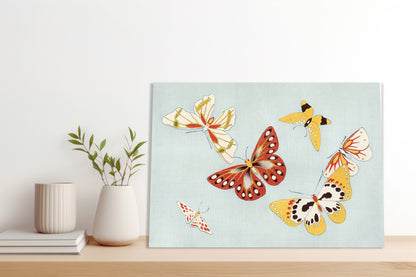Obraz  Butterfly, Sekka Japoński Vintage do Salonu