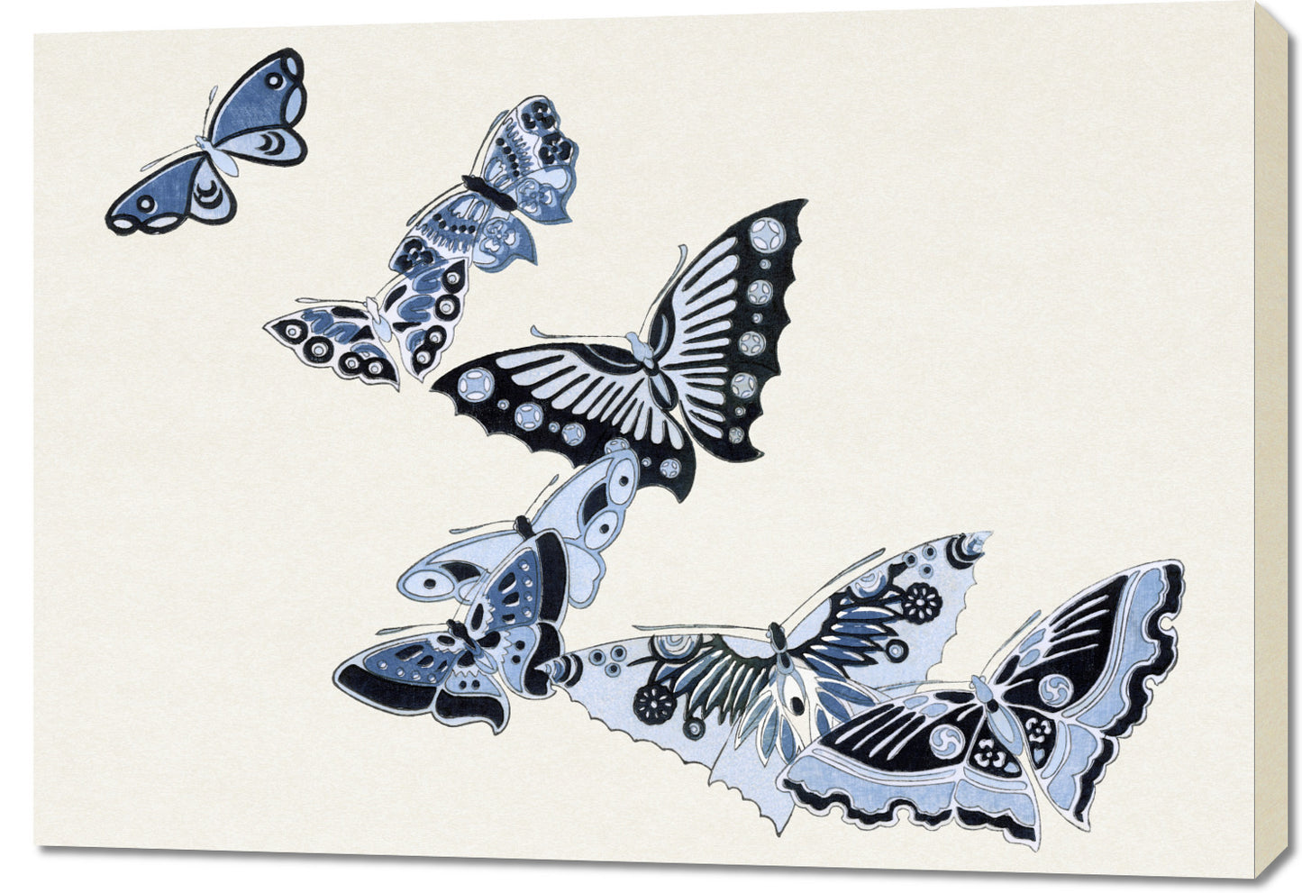 Obraz  Butterfly 2, Sekka Japoński Vintage do Salonu
