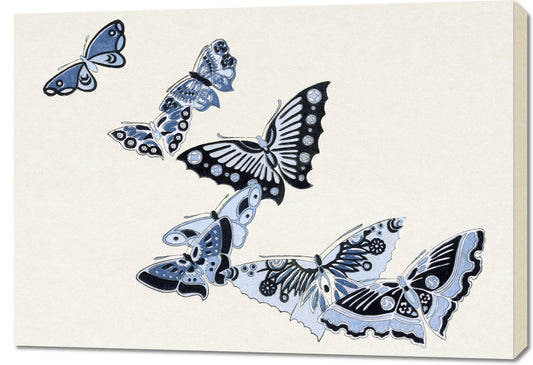 Obraz  Butterfly 2, Sekka Japoński Vintage do Salonu