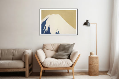 Plakat  Mount Fuji, Sekka Japoński Vintage do Salonu