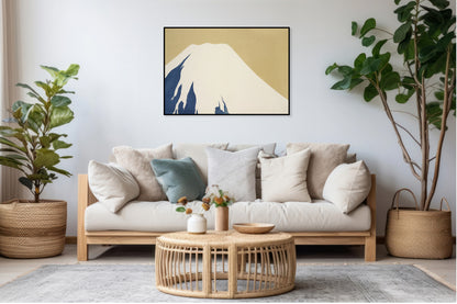 Plakat  Mount Fuji, Sekka Japoński Vintage do Salonu