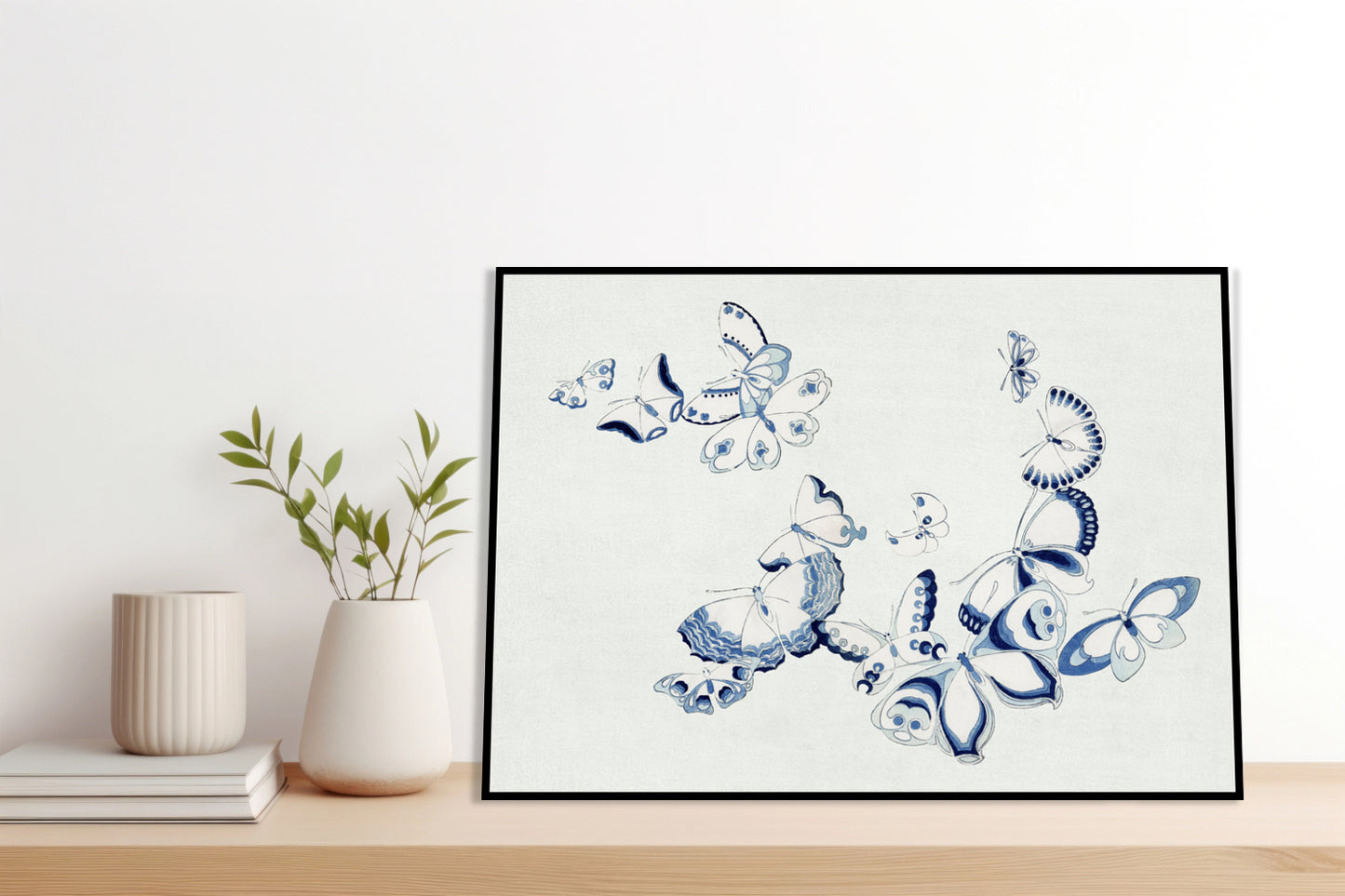 Plakat  Butterfly 3, Sekka Japoński Vintage do Salonu