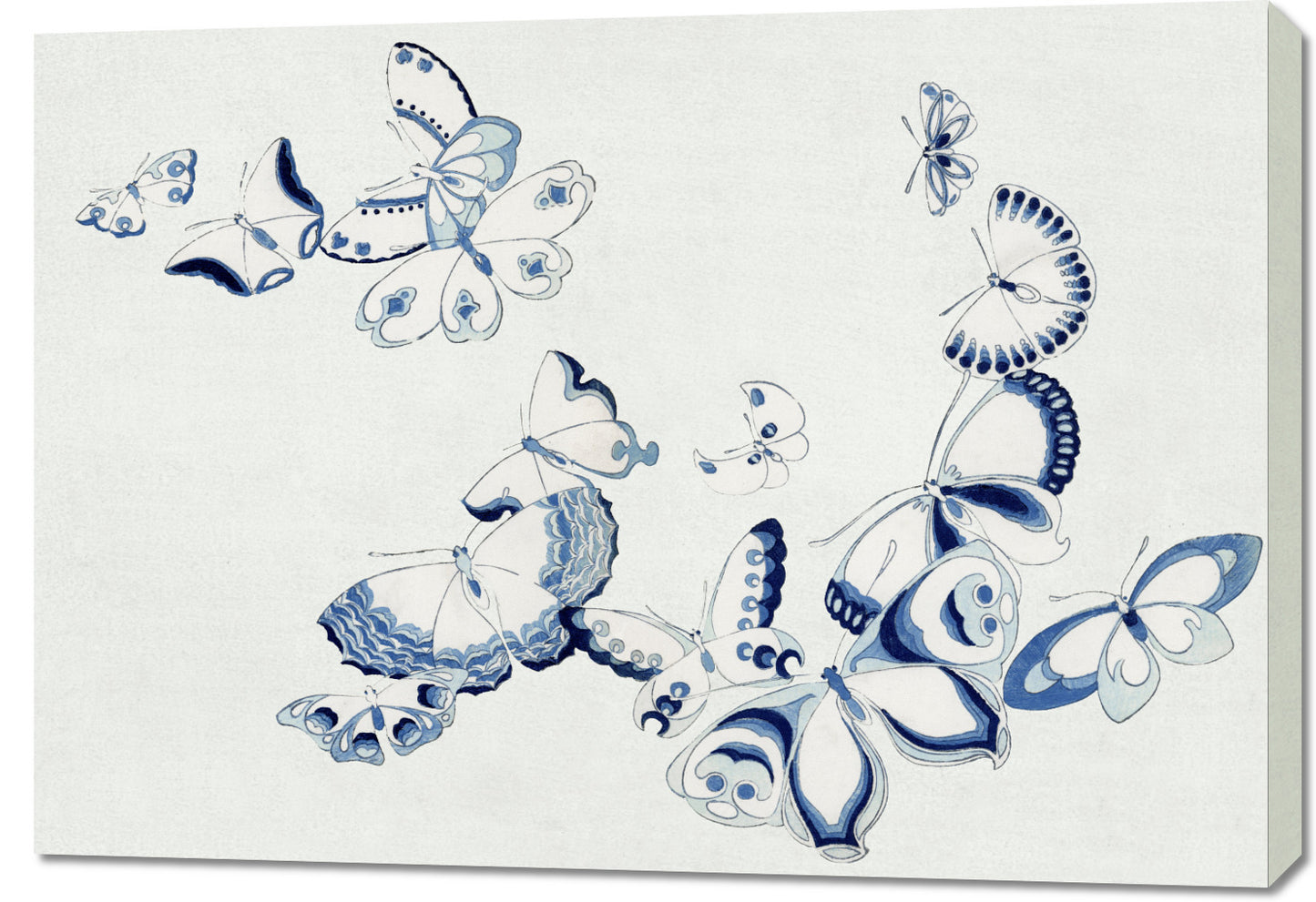 Obraz  Butterfly 3, Sekka Japoński Vintage do Salonu
