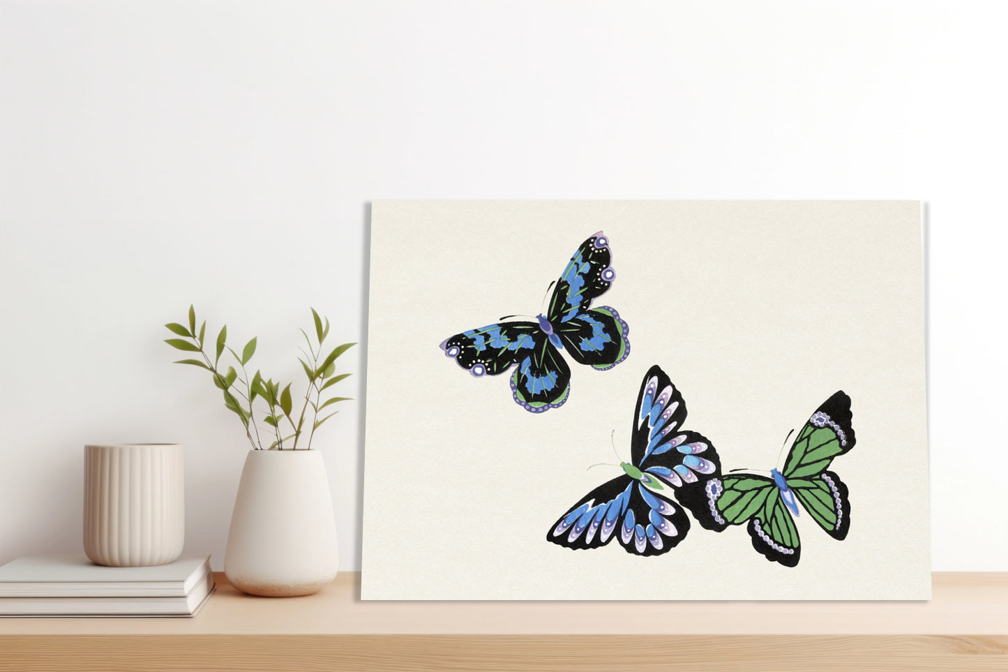Obraz  Butterfly 4, Sekka Japoński Vintage do Salonu