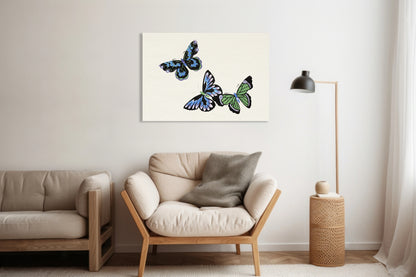 Obraz  Butterfly 4, Sekka Japoński Vintage do Salonu