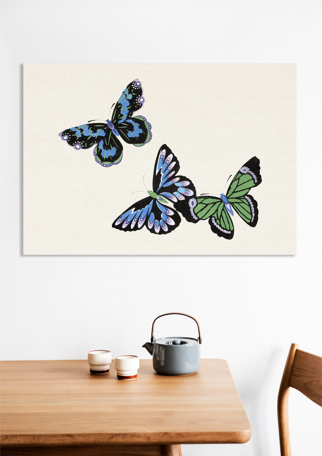 Obraz  Butterfly 4, Sekka Japoński Vintage do Salonu